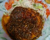行けないから作ったでかいハンバーグ作り方3写真