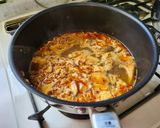 エリンギと豚ひき肉の秋味ラーメン作り方11写真
