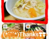 .家にある調味料だけで簡単塩レモン鍋:)作り方10写真