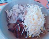 ＊キクラゲと卵と豚肉ともやしの中華炒め＊作り方4写真