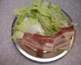 レンジ料理☆白菜とベーコンのスープ作り方1写真