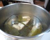 チキンスープごはん　～コラーゲンたっぷり作り方2写真