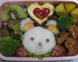 キャラ弁＠コリラックマ(リラックマ)作り方14写真