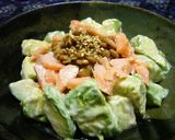 ごま油で風味付け！アボカド納豆サラダ作り方3写真