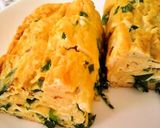私のお弁当に考案～葱(ニラ)玉子焼き☠作り方4写真