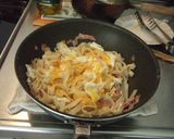 生パスタで作るカルボナーラ作り方8写真
