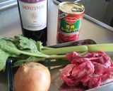 牛すじのトマト煮作り方1写真