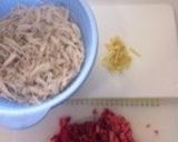 ゴボウと牛肉の甘辛煮作り方1写真