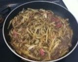 ゴボウと牛肉の甘辛煮作り方2写真