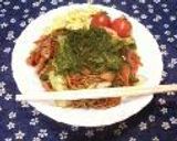 お鍋で料理！☆蒸し焼きそば作り方7写真