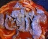豚肉の♡ヨーグルト＆トマトソース煮〜♫作り方5写真