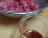 ターツァイを生で食べる焼き肉サラダ作り方2写真