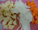 こってりおいしい鶏肉じゃが〜圧力鍋で〜作り方1写真