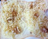胡桃とチーズのカレー風味のトースト作り方2写真