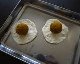 素朴なおやつ！みそ風味のかぼちゃのお焼き作り方4写真