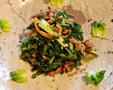 牛肉とターツァイのナムル作り方5写真