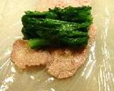 春菊牛巻作り方7写真
