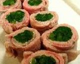 春菊牛巻作り方10写真