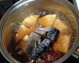 鯖のコク味噌大根作り方4写真