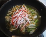 餡かけカタヤキそばで元気ハツラツ！作り方6写真