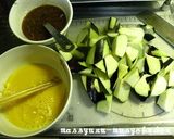 ■茄子の卵とじ・オイスター生姜風味作り方1写真