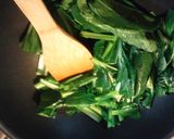 小松菜とひら天のキムチマヨ炒め作り方2写真