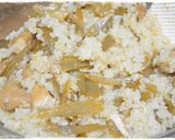 鳥とごぼうの混ぜご飯☆作り方4写真