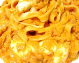 鮭とモッツァレラのトマトクリームパスタ♡作り方7写真