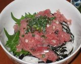 自家製すき身で★超美味！ねぎトロ丼作り方11写真