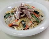 根菜たっぷりパスタのシーザーサラダ作り方6写真