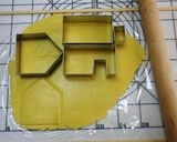 * ヘクセンハウス ★ お菓子の家♪作り方4写真