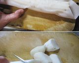 大葉ふわり。【山芋としめじのバター醤油】作り方3写真