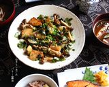大葉ふわり。【山芋としめじのバター醤油】作り方8写真