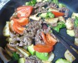 牛肉と野菜のスパイシー和風炒め作り方11写真
