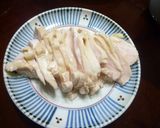 うち中華~チンゲン菜の塩炒め×中華卵がけ作り方2写真