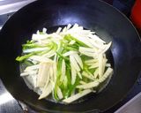 うち中華~牛肉、筍、ピーマン炒め作り方2写真