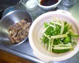 うち中華~牛肉、筍、ピーマン炒め作り方4写真