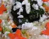 八宝菜のクリスマスツリー仕立て作り方6写真