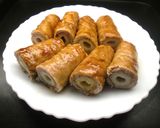 簡単！チーズ入りちくわの肉巻き～♪作り方4写真