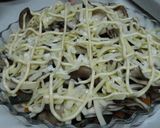 かぼちゃのバジルマヨチーズ焼き♪作り方6写真