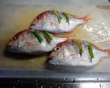小鯛の中華風酒蒸し作り方2写真