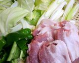 回鍋肉風、豚肉とキャベツの辛味噌炒め作り方2写真