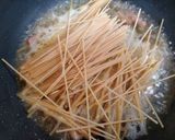 超簡単夕飯ワンパンでブロッコリーのクリームパスタ作り方3写真