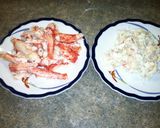 ぜいたく!カニソースのパスタ作り方1写真