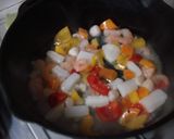 パスタパエリア作り方1写真