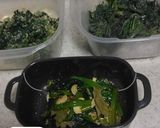 ほうれん草の黒ごま和え(作り置き19)作り方2写真