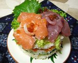 パーティーの華♥ケーキ寿司作り方8写真