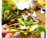 野菜を食べる♪シーザーサラダピザ作り方9写真