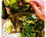 野菜を食べる♪シーザーサラダピザ作り方10写真