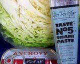 ☆キャベツたっぷりアンチョビパスタ☆作り方1写真